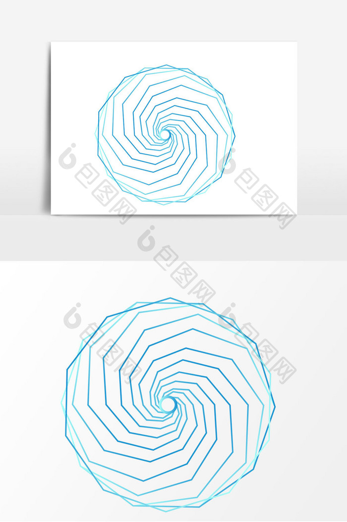 科技螺旋丸矢量素材