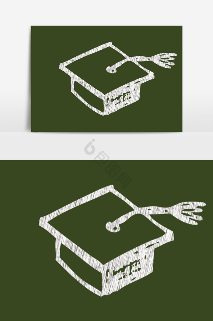 博士帽装饰图片