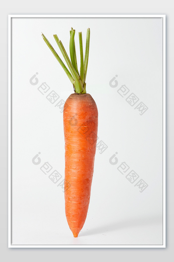 黄色新鲜蔬菜红萝卜胡萝卜白色背景摄影图片图片