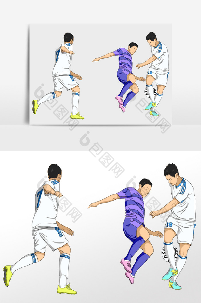 男生踢足球图片图片