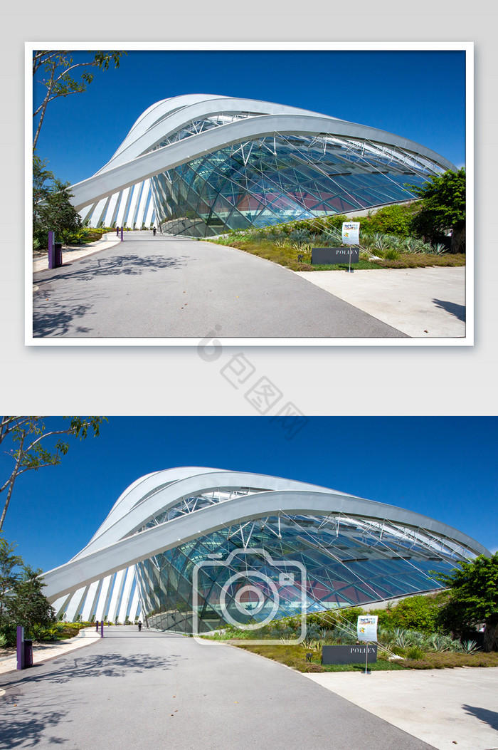 新加坡政府大厦现代化建筑摄影图片