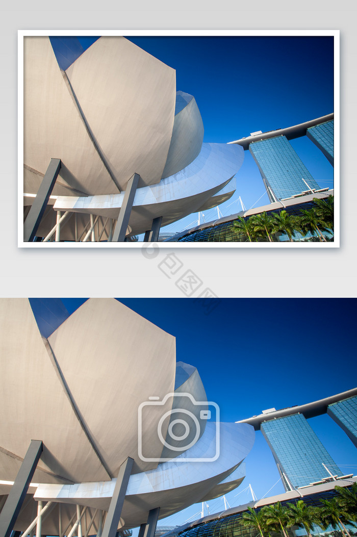 新加坡政府大厦地标性金沙建筑图片