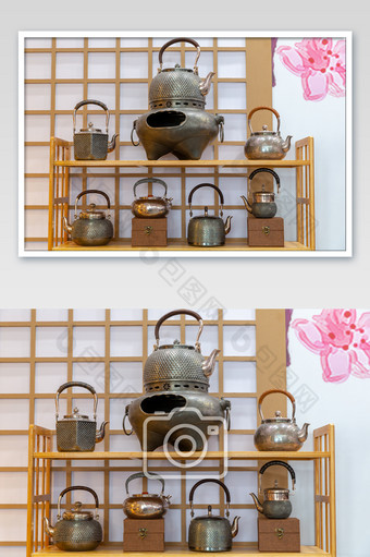 韩国茶具铁壶茶炉图片