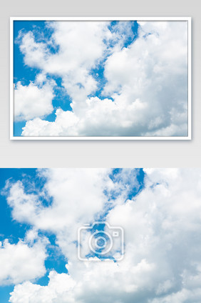 云朵蓝天晴空白云素材