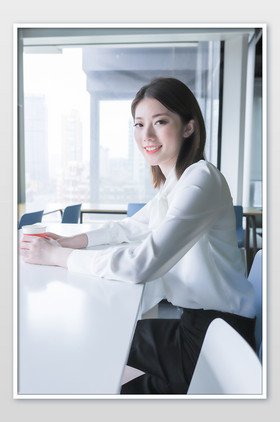 办公室写字楼职场女白领上班