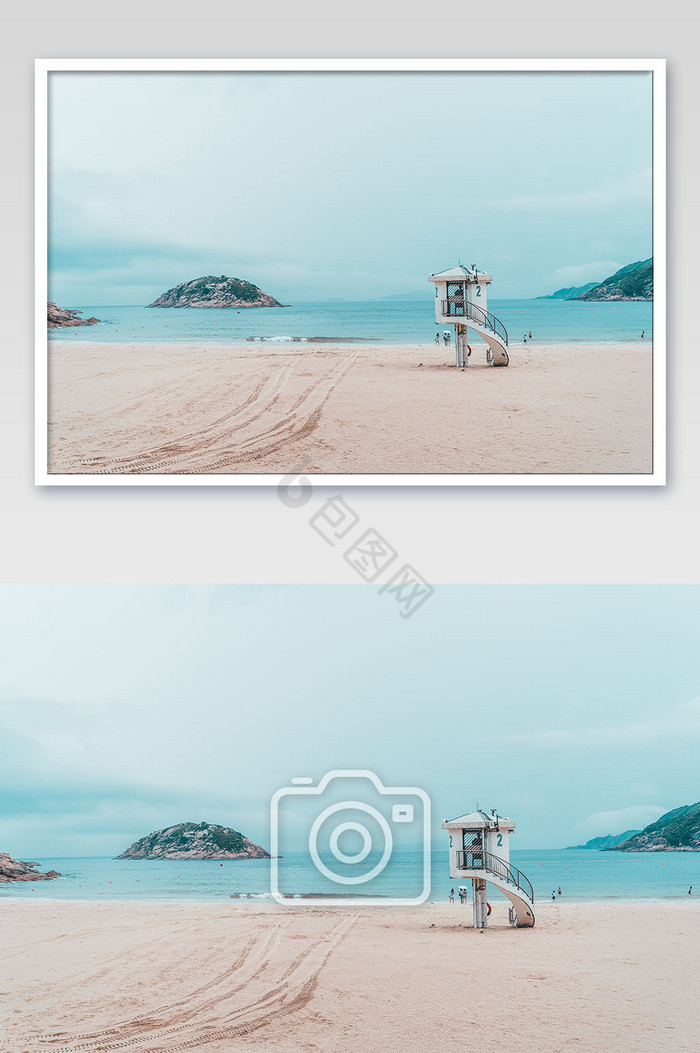 香港特别行政区 海滩 石澳 海边摄影图图片
