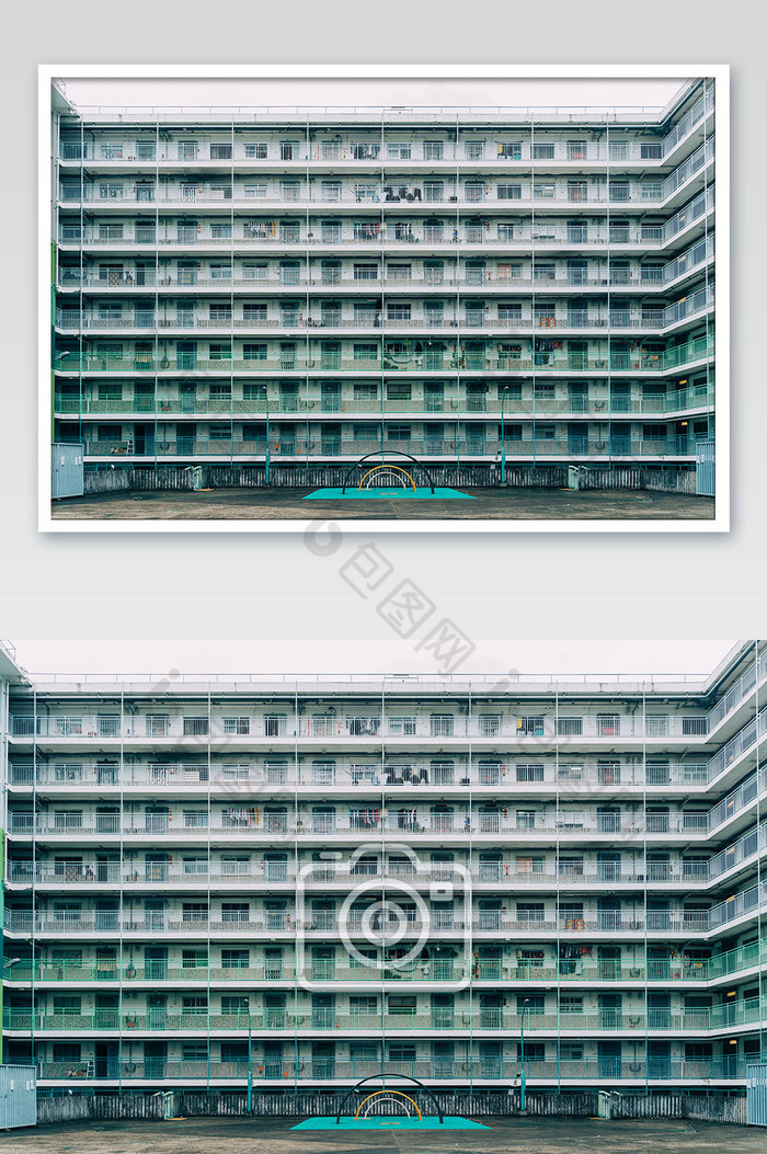 香港网红楼密集楼房摄影图图片图片