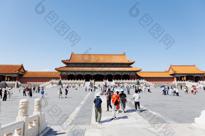 北京故宫博物院太和门图片-包图网企业站