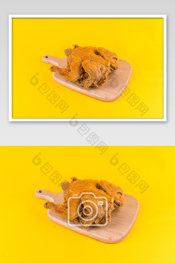 香酥脆皮炸鸡摄影图片图片
