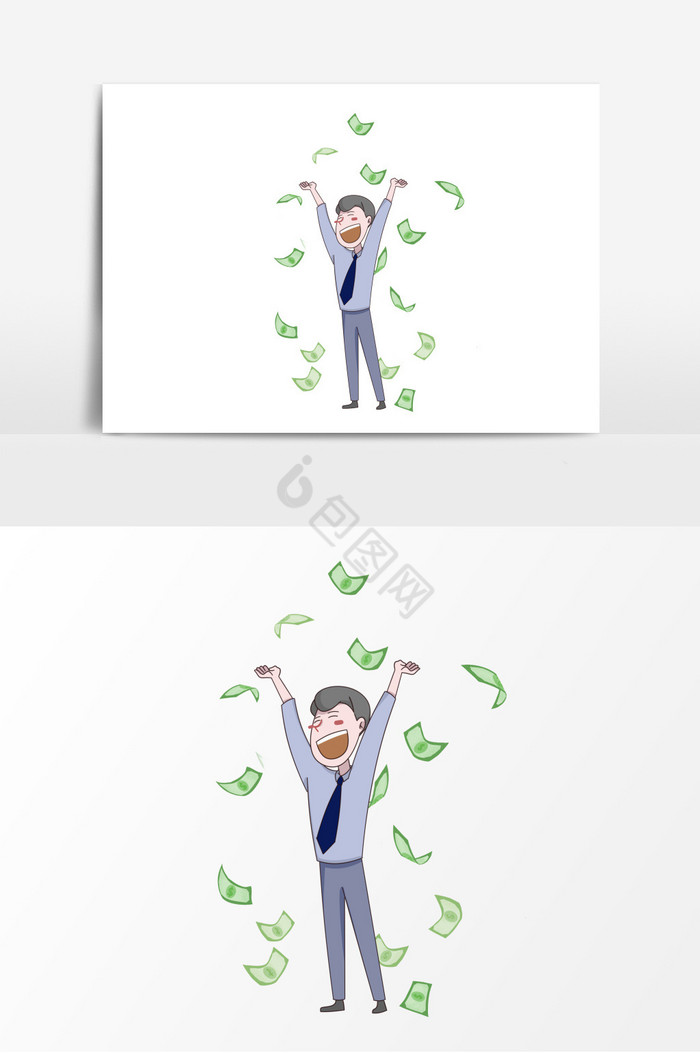 撒钱图片-撒钱素材免费下载-包图网