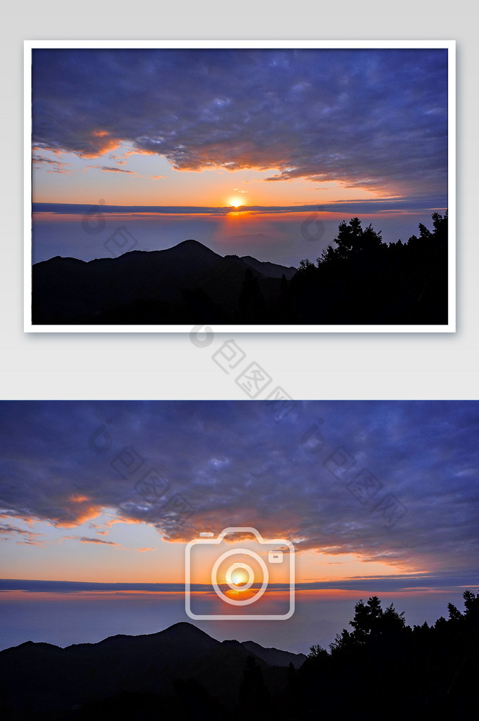 南岳衡山日出云海摄影图片图片