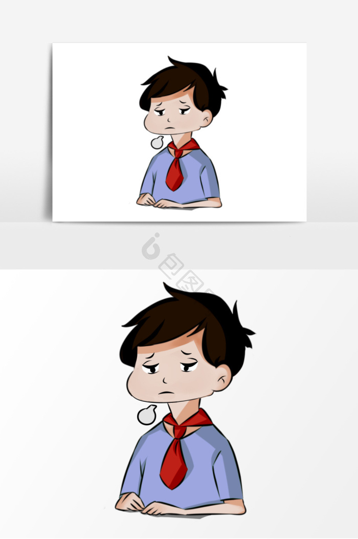 叹气动画图片-叹气动画素材免费下载-包图网