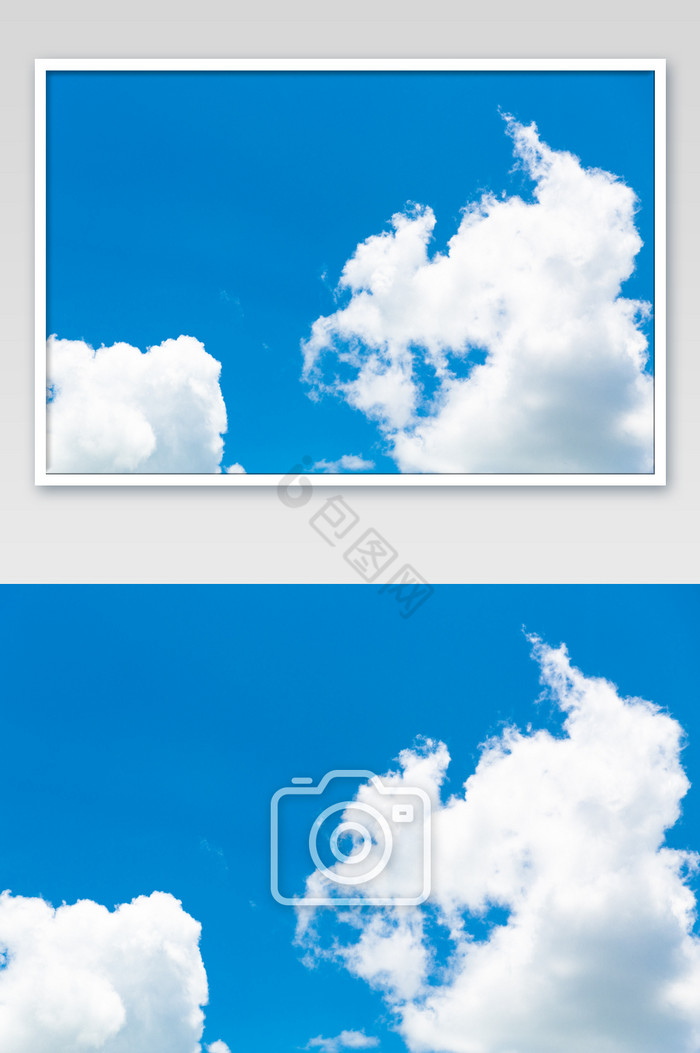 蓝天晴空云朵蓝天白云图片