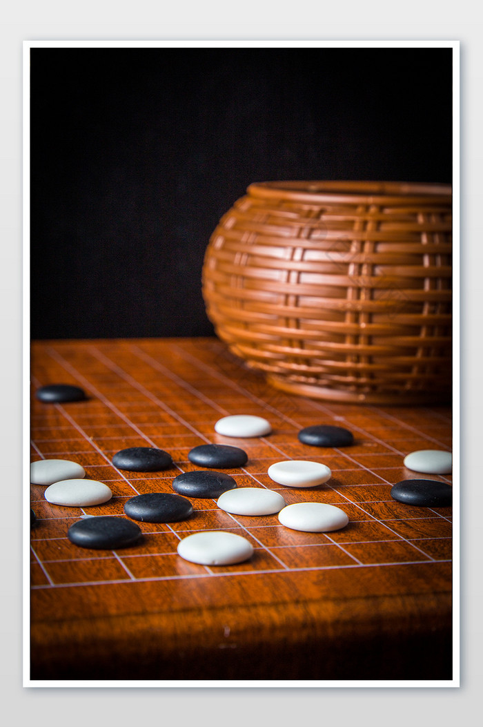 中国围棋对弈摄影图片图片