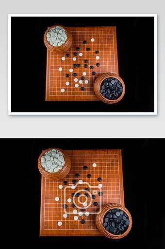 围棋棋盘唯美图片