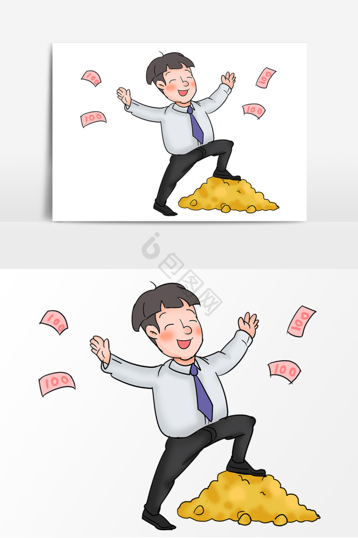 撒钱图片-撒钱素材免费下载-包图网