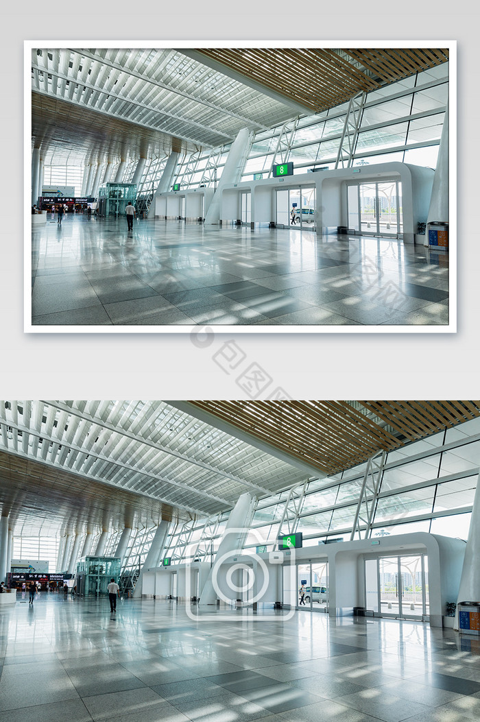 机场室内建筑明亮摄影图片图片