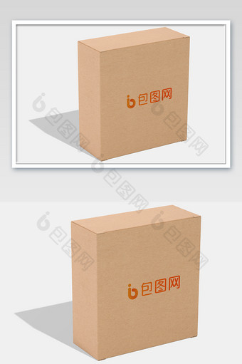 纸盒盒子包装样机图片
