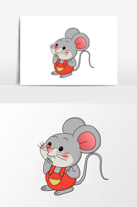 简笔画鼠年小老鼠图片鼠年过年氛围的小老鼠拜年形象图片鼠年福字小