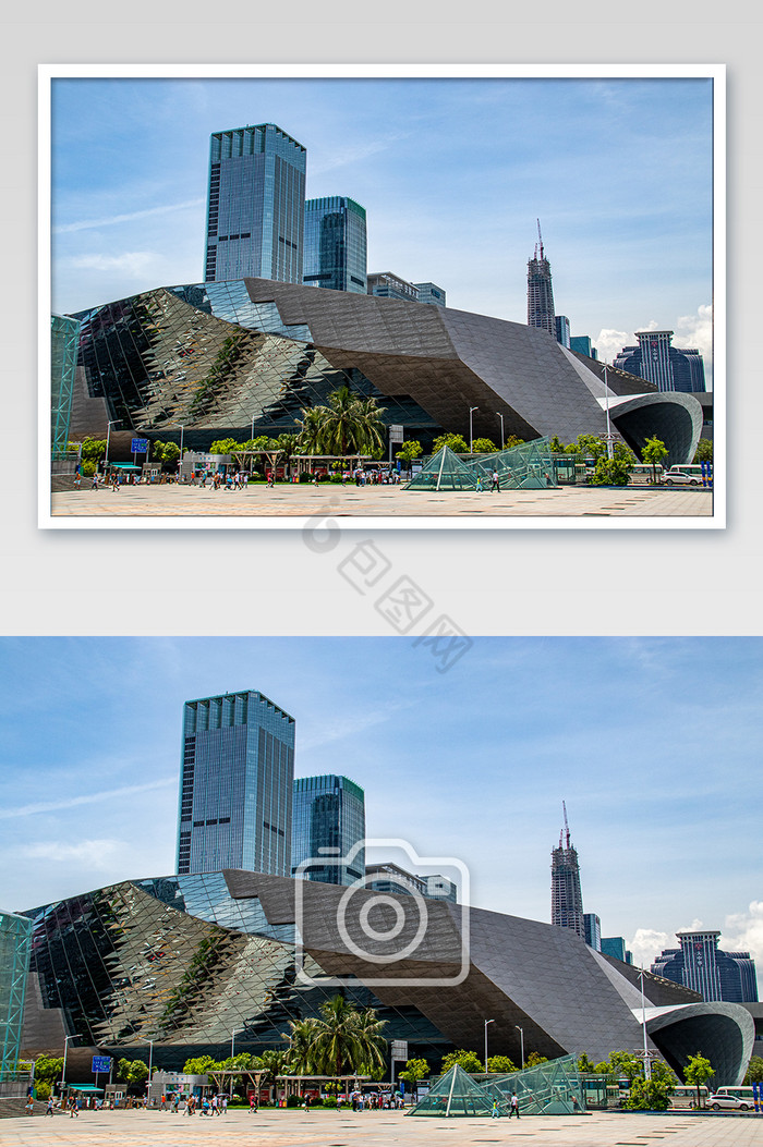 深圳经济特区特色地标建筑摄影图图片