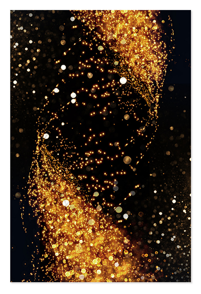 闪烁炫酷特效金色亮片背景图片