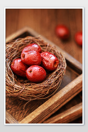 红枣摄影图