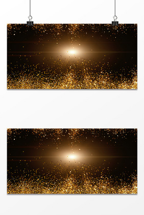 金色粒子闪耀颗粒大气简约质感纹理背景