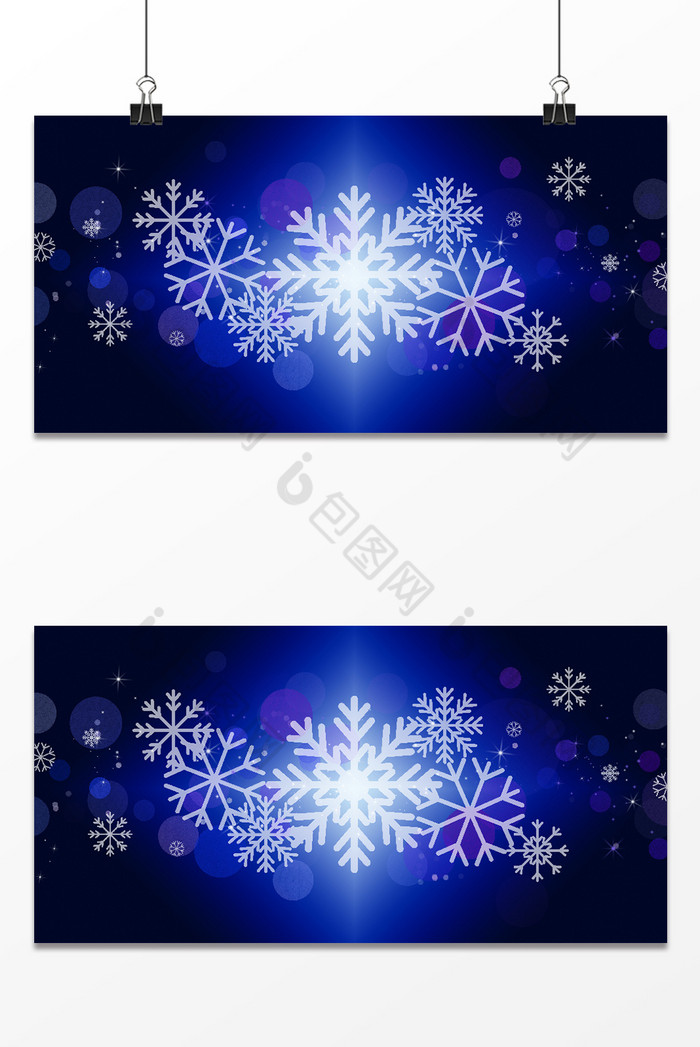 霓虹浪漫LED雪花图片图片