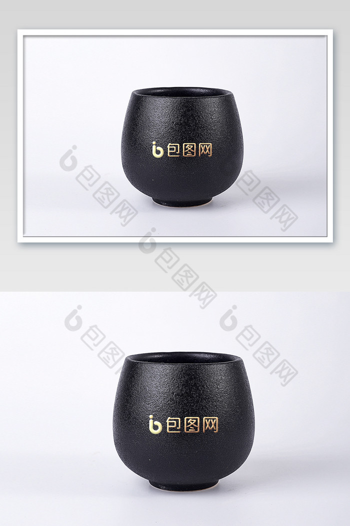 茶杯酒杯口杯陶瓷手工烫金标志展示其他图片图片