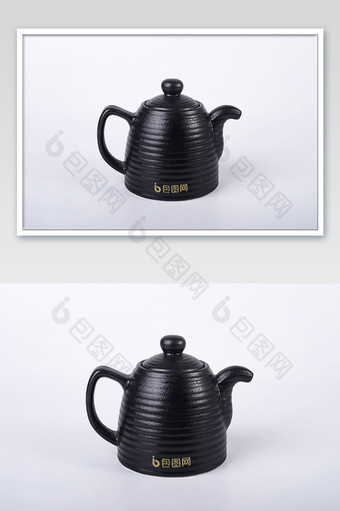 黑色酱油壶调料壶醋壶日式陶瓷烫金其他样机图片