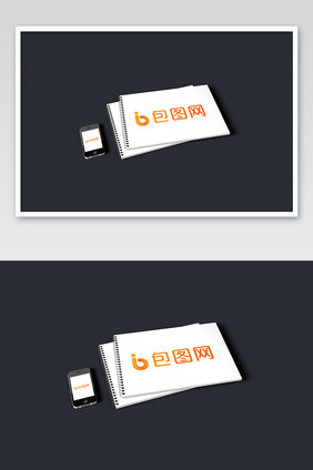 办公手机和笔记本样机