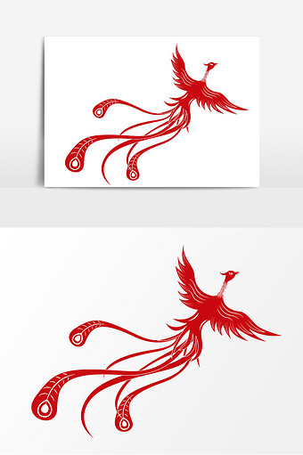 卡通凤凰图片-卡通凤凰素材免费下载-包图网