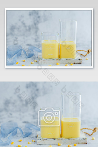 牛奶玉米汁五谷杂粮饮品图片