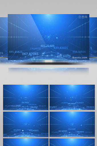 科技数字推进背景图片