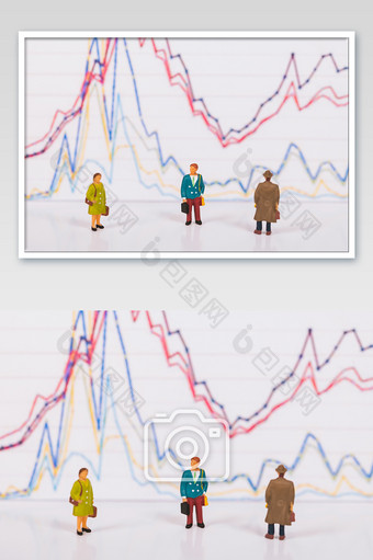 金融风险投资股市创意摄影图图片