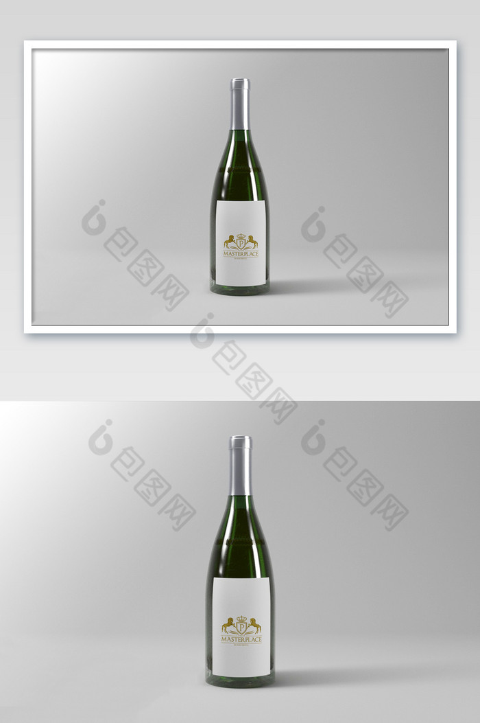 香槟玻璃酒瓶瓶身广告logo标志包装图片图片