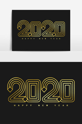 2020创意字体设计