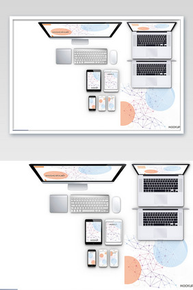 电子产品手机电脑样机模板