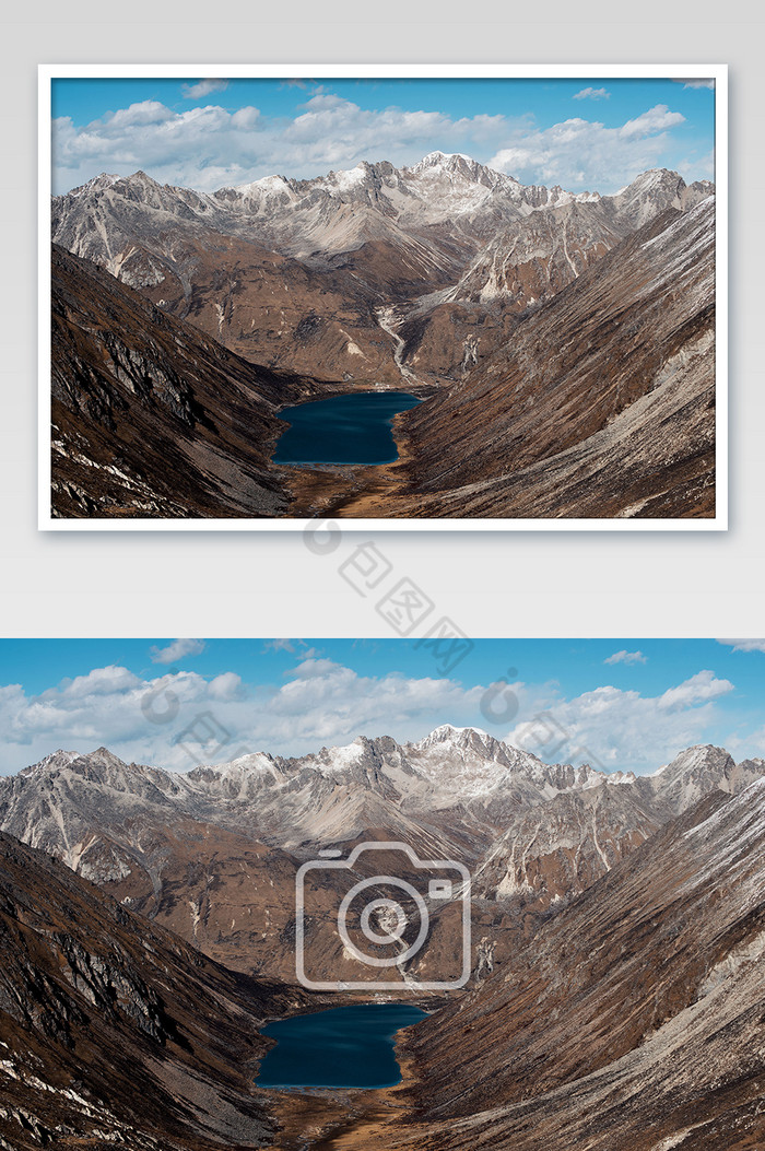 西藏林芝拉姆拉错湖图片图片