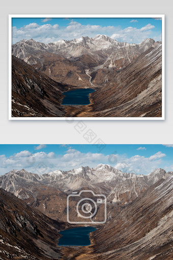 西藏林芝拉姆拉错湖图片