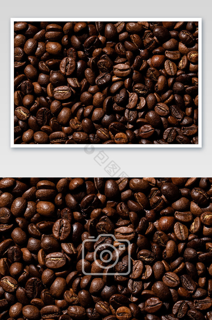 高清高品质咖啡豆摄影图图片