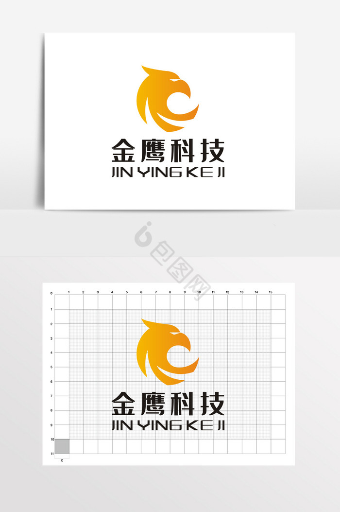 老鹰科技电器公司LOGOVI图片