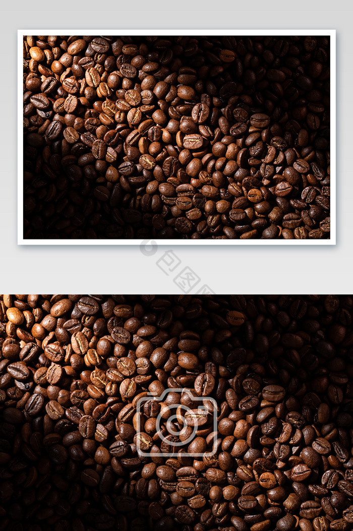 高品质咖啡豆特写摄影图图片图片