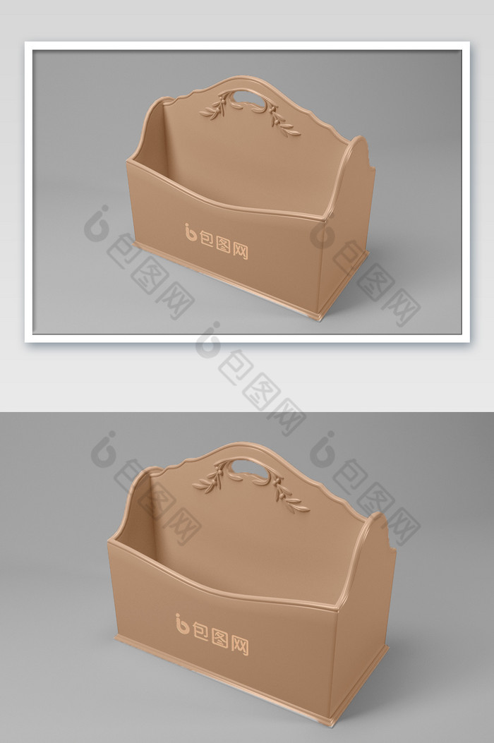 简欧式收纳盒纸巾盒文件盒任意改色包装图片图片