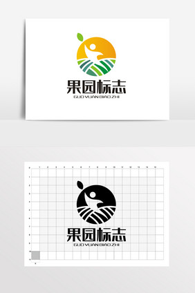 果园农场水果超市LOGO VI