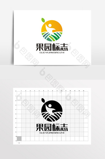 果园农场水果超市LOGO VI图片