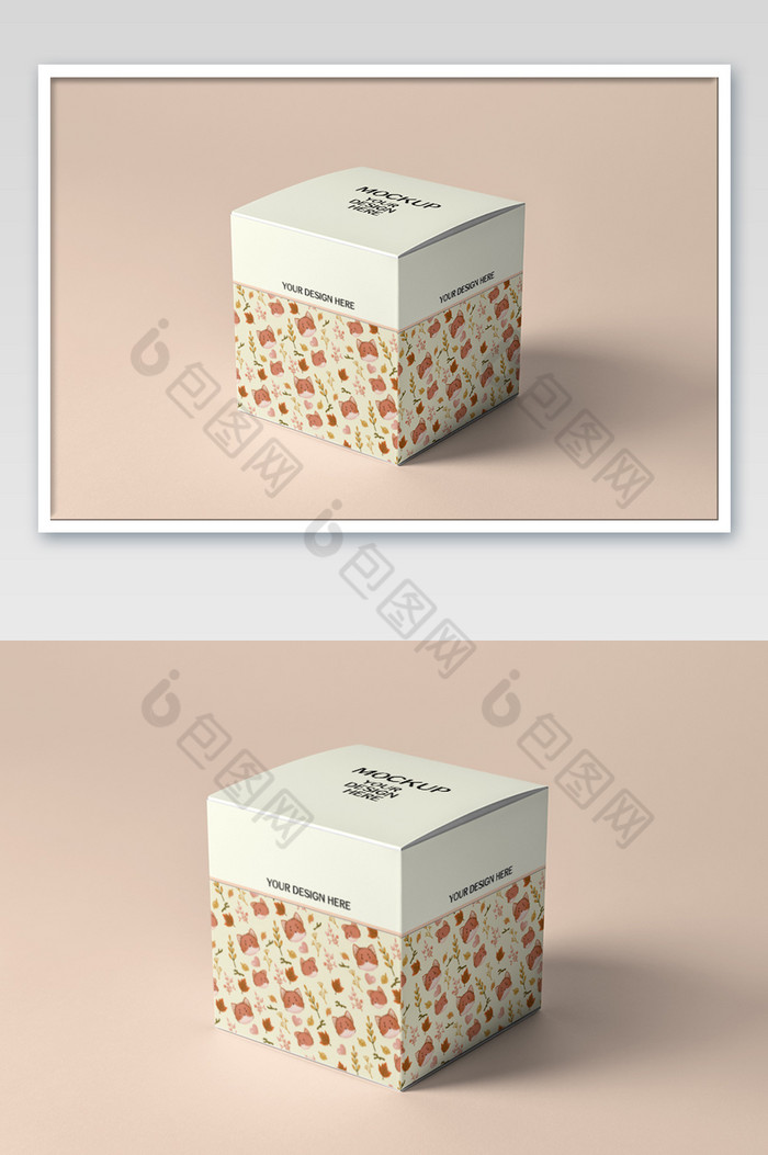 方形礼物盒子智能贴图图片图片