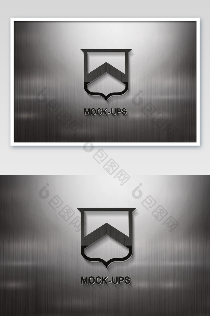 不锈钢墙纹路质感字logo标志图片图片