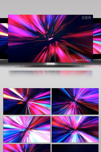 多彩色流光网速（耐飞netflix）特效图片