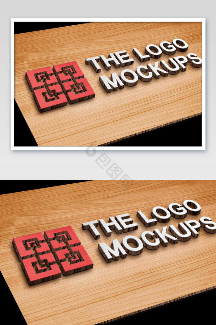 木纹桌板质感纹理字logo标志图片